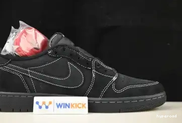 Hyperoad (with TRAVIS accessories) 1 BLACK AIR LOW OG SCOTT JORDAN X  BLACK 0623